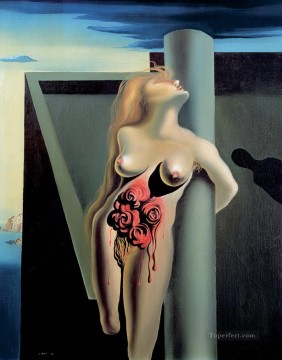 Abstracto famoso Painting - El surrealismo de las rosas sangrantes